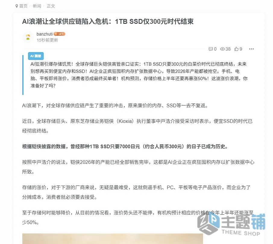 图片[6]-AI SEO TOOLS中文版(更新到1.8.4)-AI摘要链接优化WordPress AI SEO插件下载-主题铺
