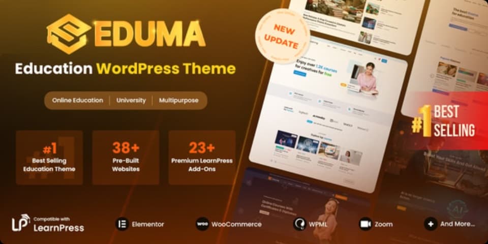 Eduma汉化中文版(更新到5.9.0)-WordPress教育培训主题下载-主题铺