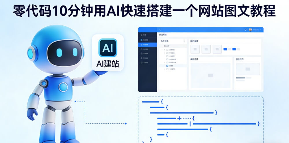 零代码10分钟用AI快速搭建一个网站图文教程-主题铺