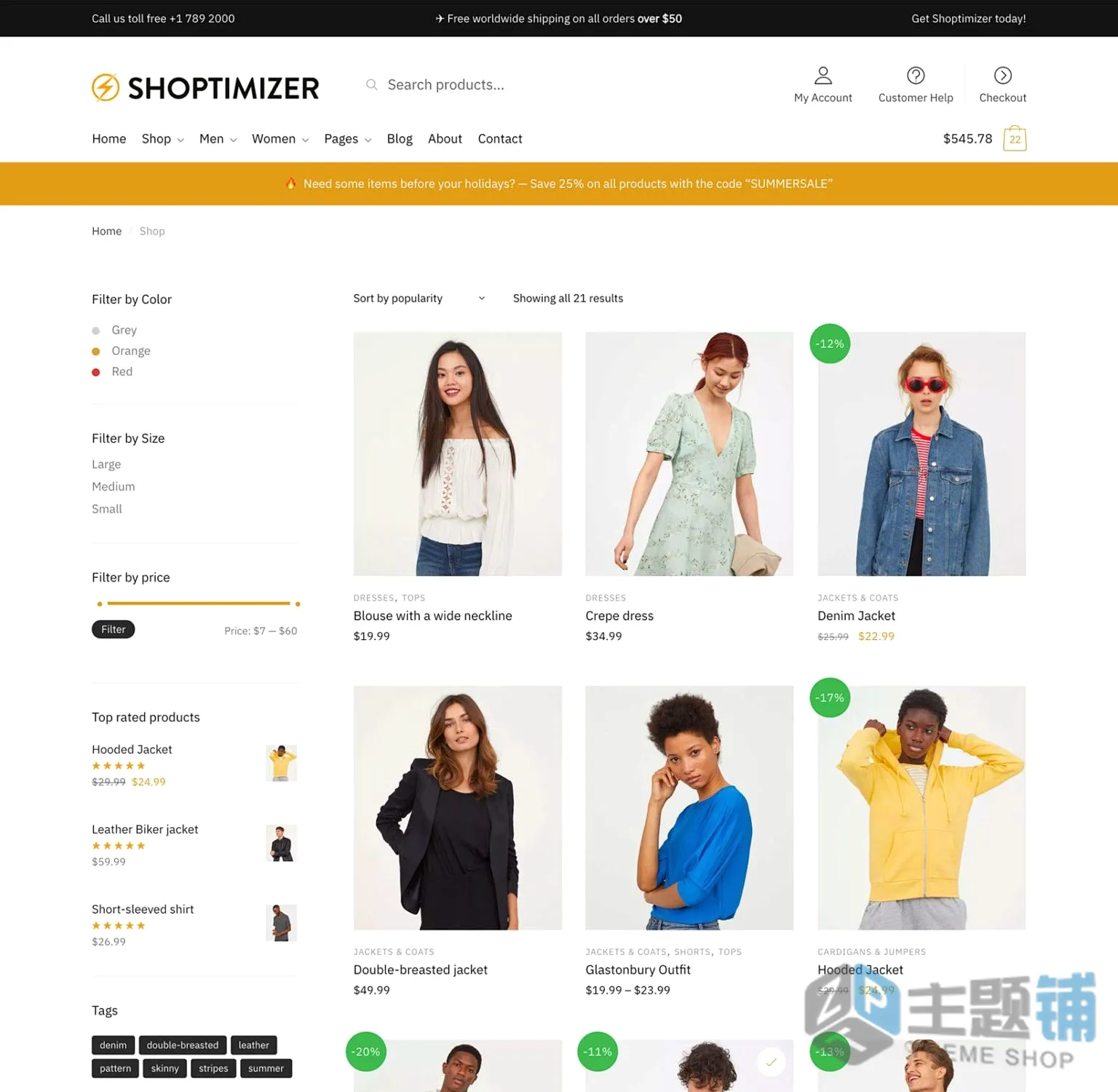 图片[4]-2026最佳主流WooCommerce WordPress主题对比评测 赋能你的电商之路-主题铺