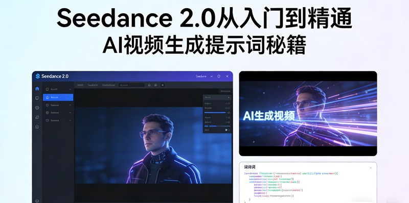 Seedance 2.0从入门到精通 AI视频生成提示词秘籍-主题铺