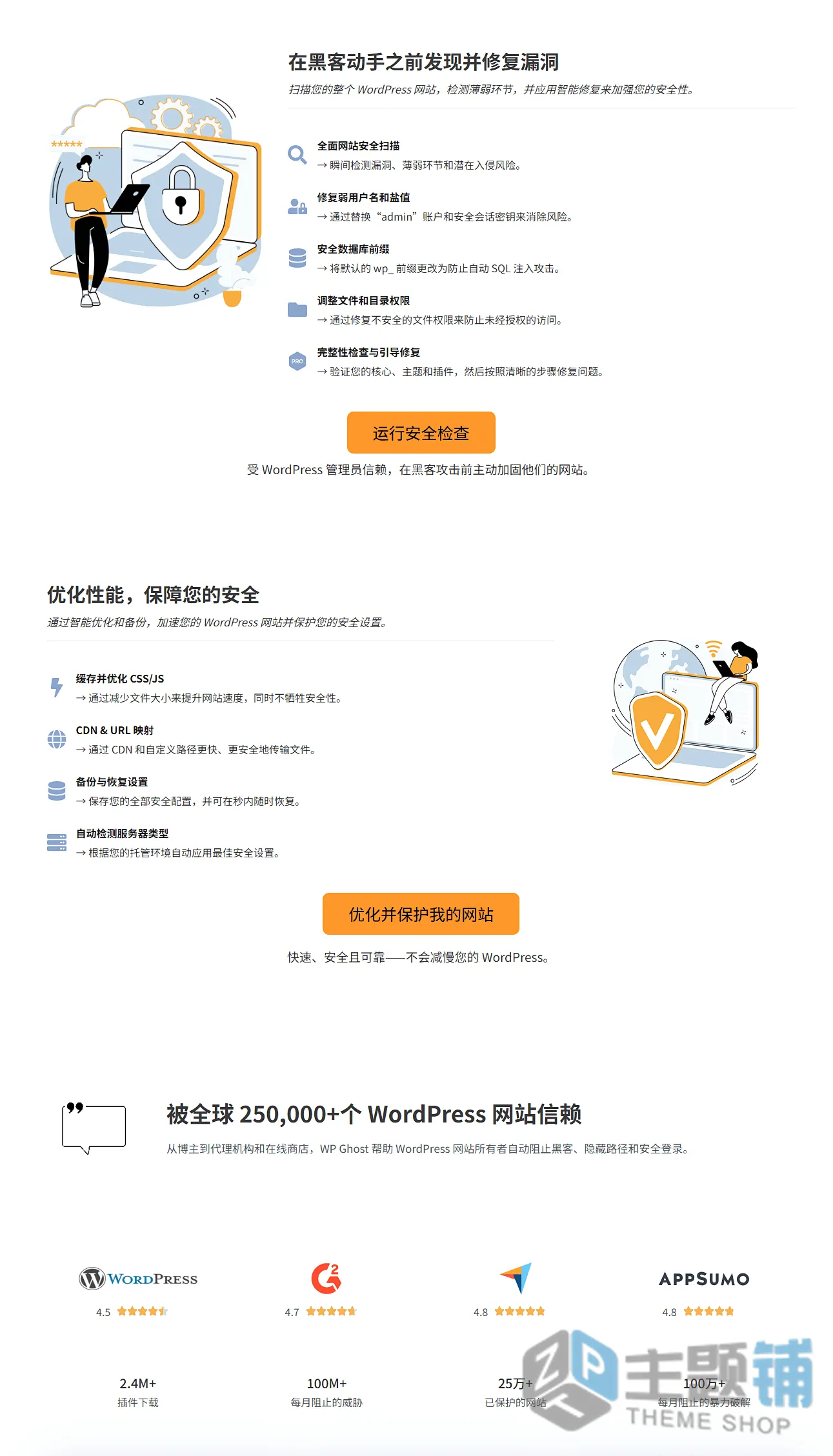 图片[3]-WP Ghost汉化中文版(更新到8.3.05)-信息隐藏WordPress安全防护插件下载-主题铺