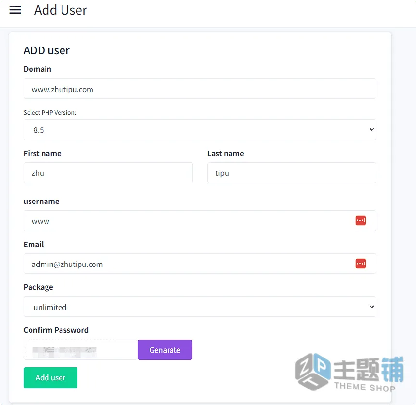 图片[10]-免费轻量OpenLiteSpeed环境控制面板之OLSPanel安装配置及超详细介绍-主题铺