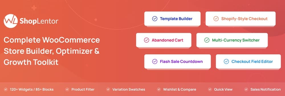 ShopLentor Pro原WooLentor Pro(更新到2.8.1)-Elementor扩展WooCommerce自定义设计插件下载-主题铺