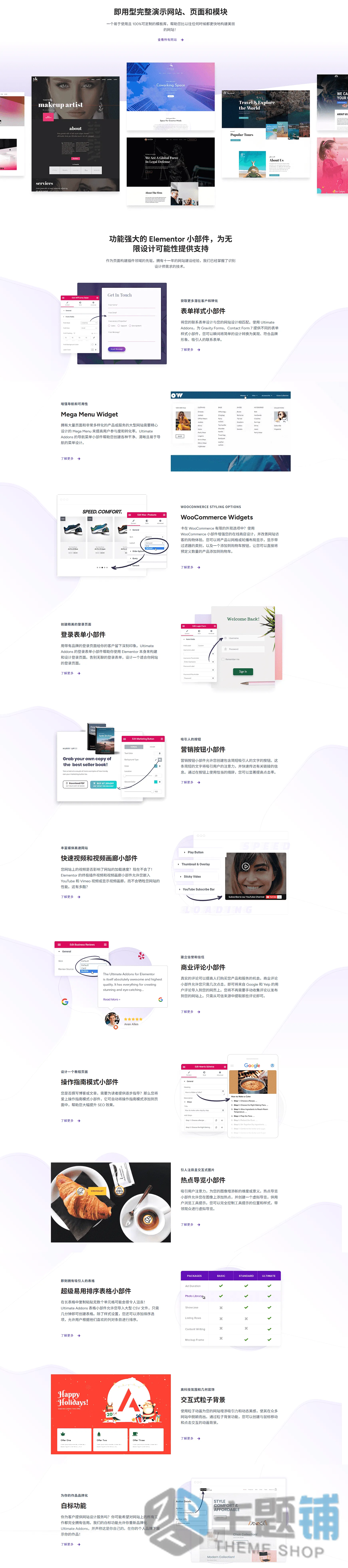 图片[2]-Ultimate Addons for Elementor Pro汉化中文版(更新到1.44.3)-高级扩展设计Elementor扩展插件下载-主题铺