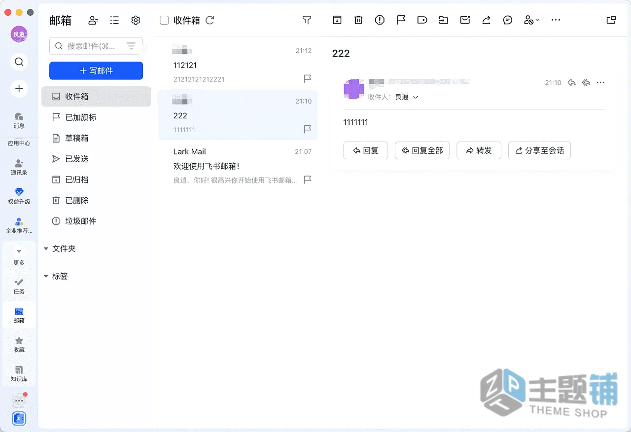 图片[7]-飞书免费企业域名邮箱申请部署全教程（独立开发者 / 出海必备）-主题铺
