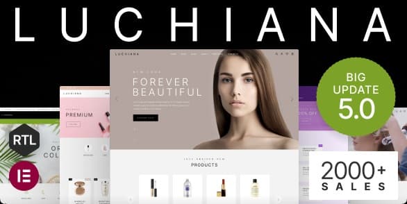 Luchiana汉化中文版(更新到5.11)-WooCommerce WordPress美容主题下载-主题铺