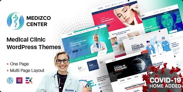 Medizco汉化中文版(更新到3.7.2)-医疗牙科WordPress诊所主题下载-主题铺