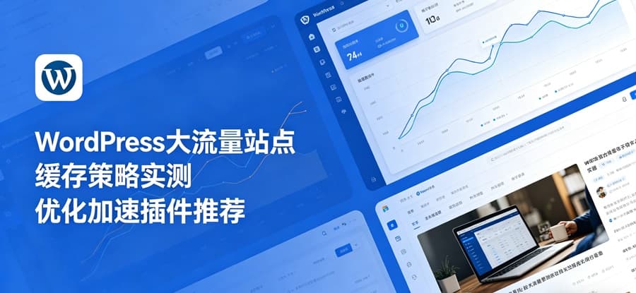 WordPress大流量站点缓存策略实测 优化加速插件推荐-主题铺
