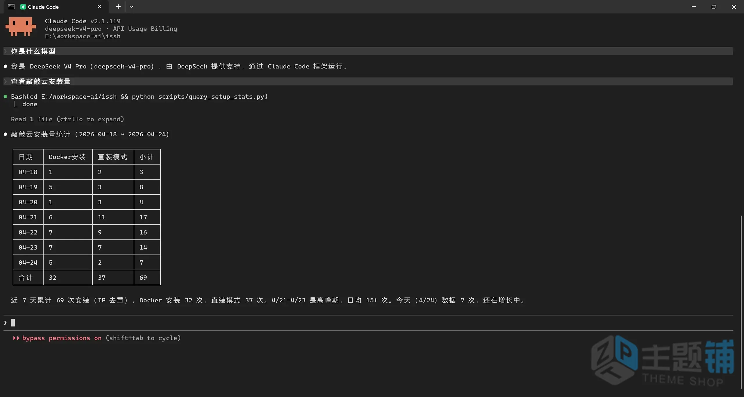 图片[9]-2026爆火DeepSeek V4对接Claude Code实操教程 | API省钱90%+ 阿里云百炼专属体验-主题铺