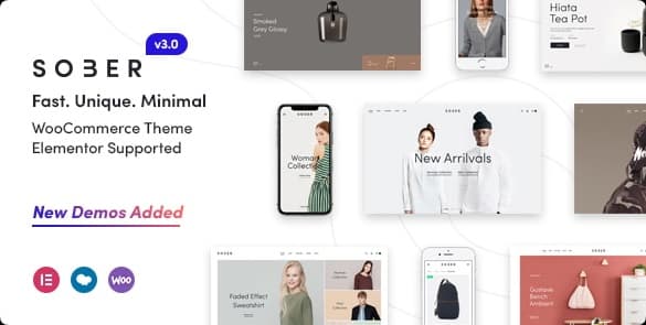 Sober汉化中文版(更新到3.6.3)-时尚服饰WooCommerce WordPress主题下载-主题铺
