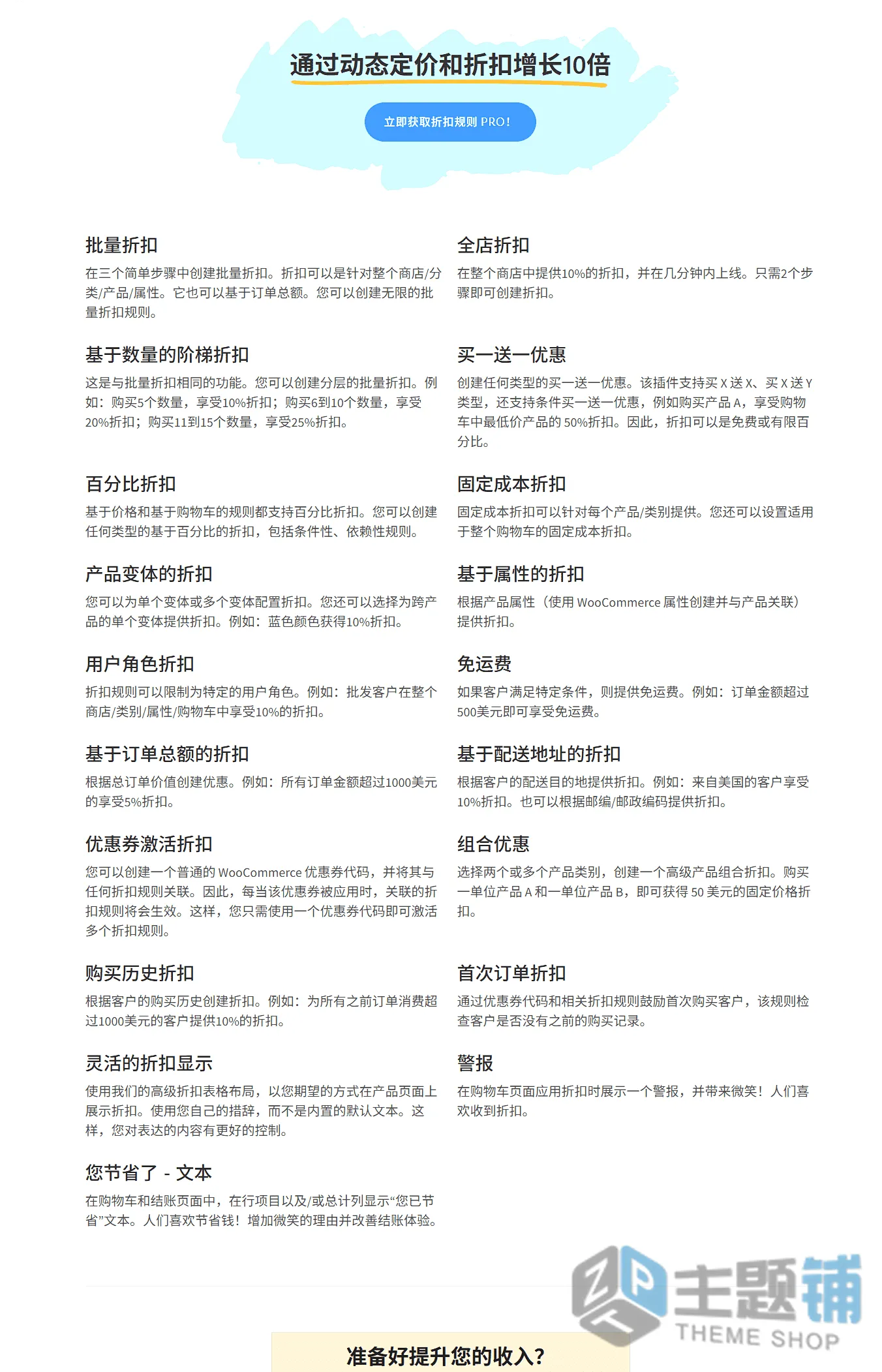 图片[4]-Discount Rules PRO汉化中文版(更新到2.6.15)-WooCommerce动态定价折扣插件下载-主题铺