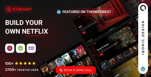 Streamit汉化中文版(更新到4.4.1)-视频直播WordPress电影流媒体主题下载-主题铺