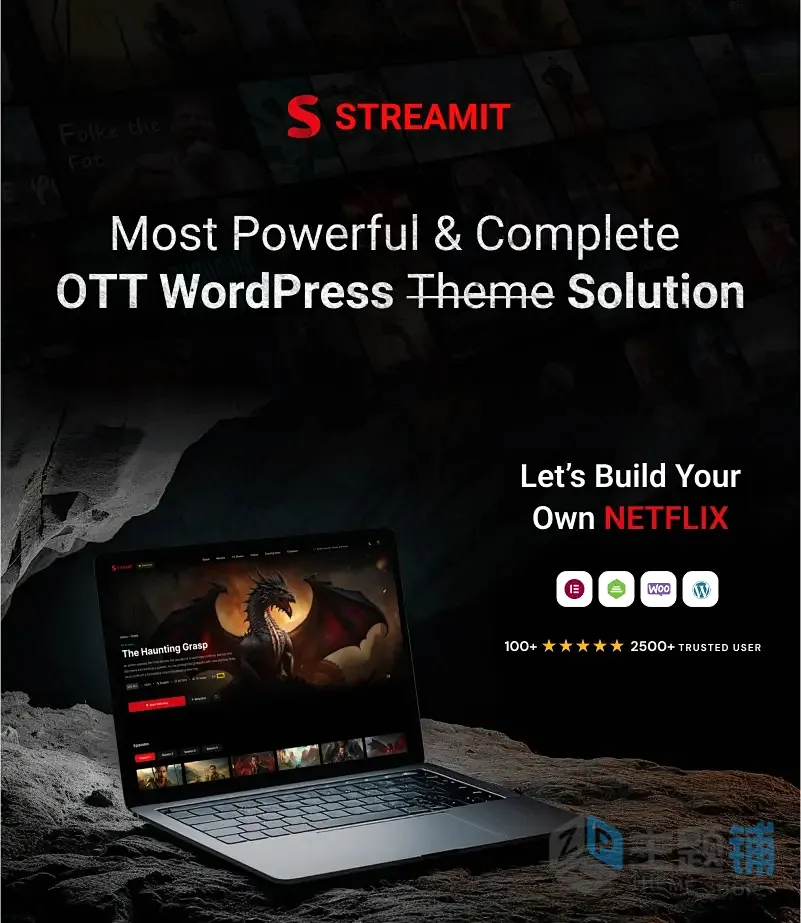 图片[1]-Streamit汉化中文版(更新到4.4.1)-视频直播WordPress电影流媒体主题下载-主题铺