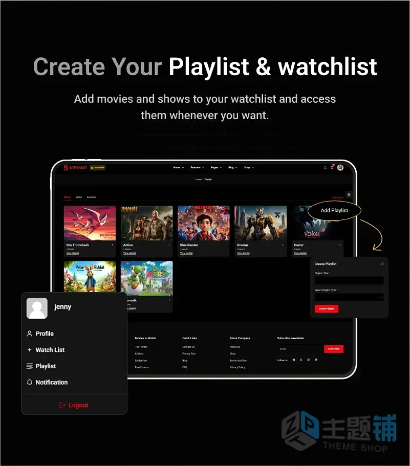 图片[7]-Streamit汉化中文版(更新到4.4.1)-视频直播WordPress电影流媒体主题下载-主题铺