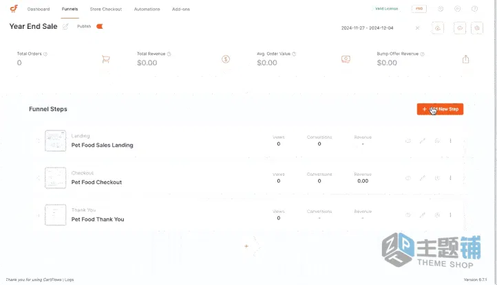 图片[3]-CartFlows Pro汉化中文版(更新到3.0.0)-漏斗WooCommerce结账步骤优化插件下载-主题铺