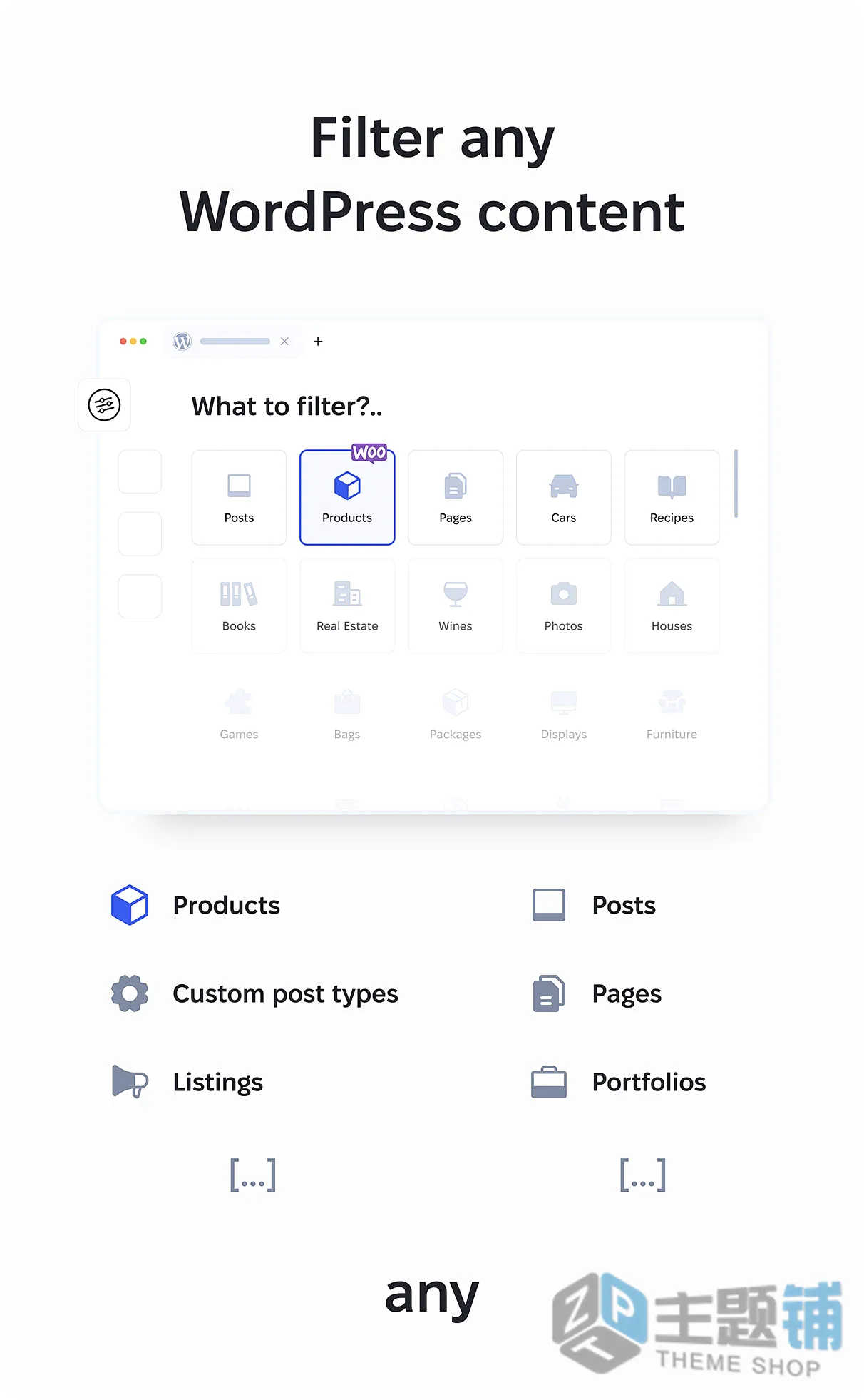 图片[1]-Filter Everything Pro汉化中文版(更新到1.9.2.2)-WooCommerce产品自定义筛选插件下载-主题铺