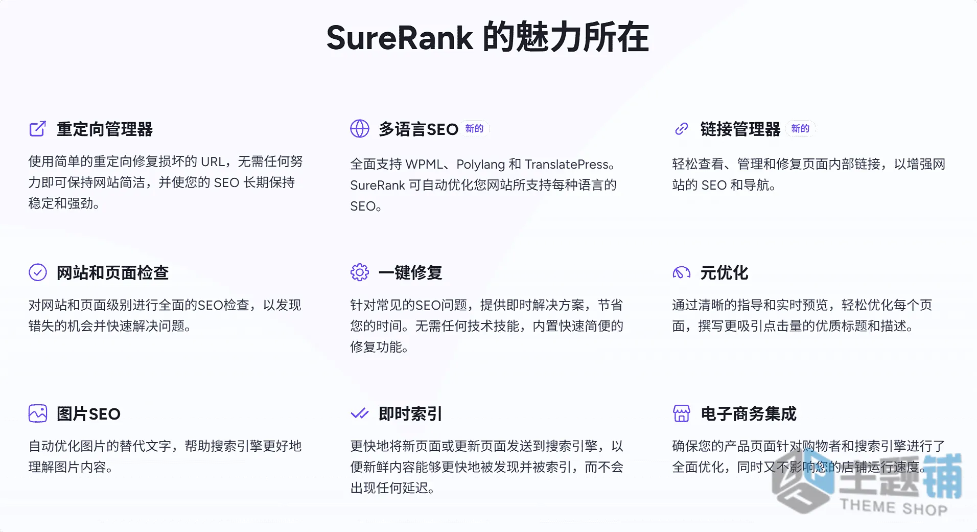 图片[3]-SureRank Pro汉化中文版(更新到1.4.1)-智能标签WordPress SEO插件下载-主题铺