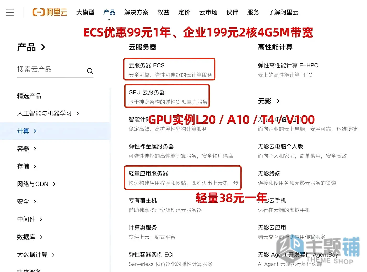 图片[1]-2026阿里云服务器租赁价格大底牌：38元轻量与99元ECS闭眼买避坑指南-主题铺