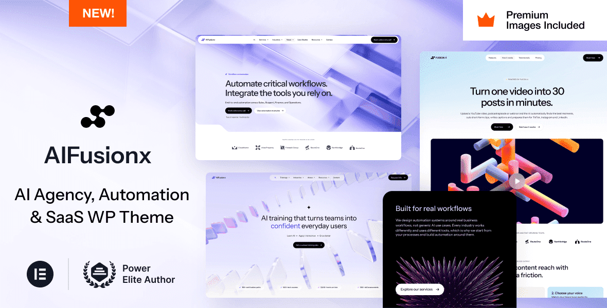 AIFusionX汉化中文版(更新到6)-AI代理WordPress SaaS主题下载-主题铺
