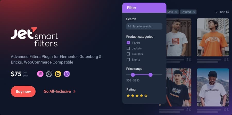 JetSmartFilters汉化中文版(更新到3.8.4)-自定义过滤WordPress筛选器插件下载-主题铺