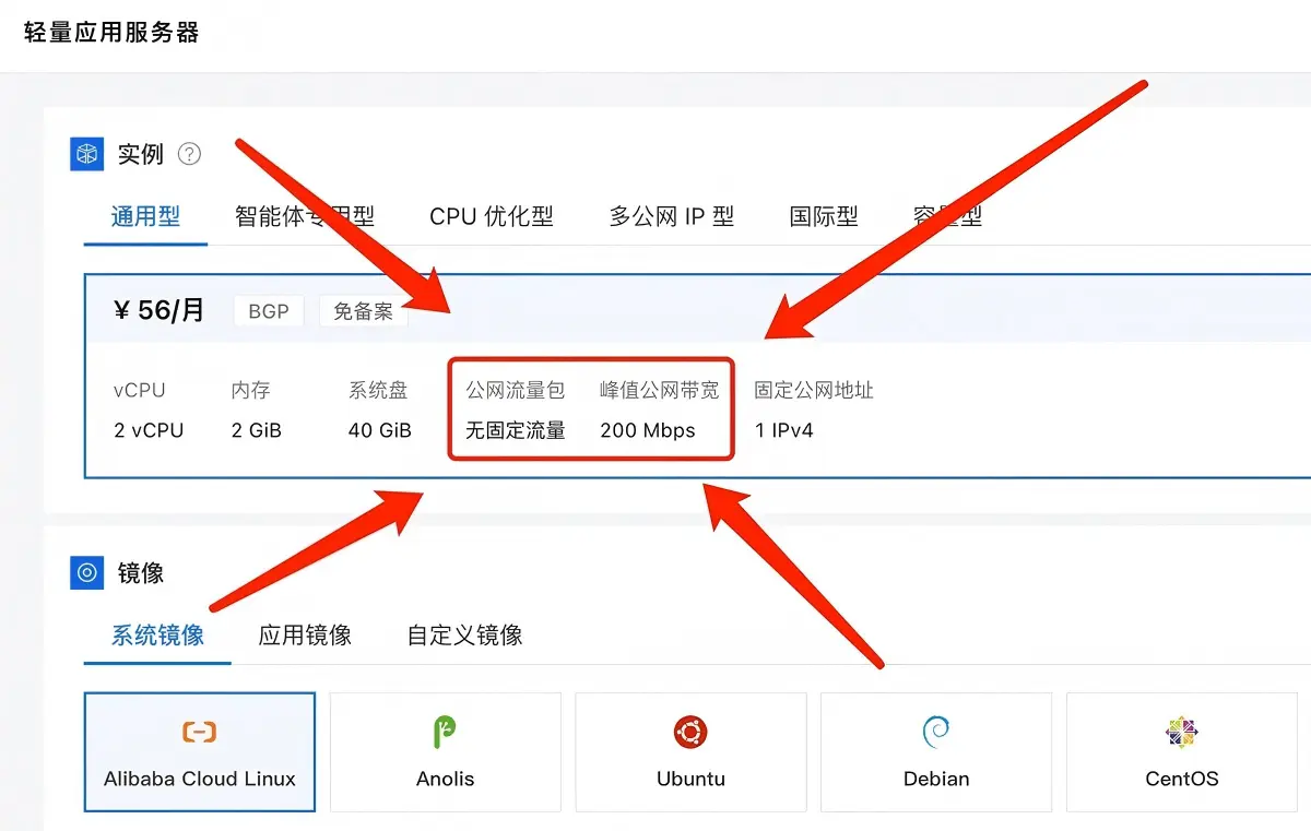 阿里云轻量应用服务器流量收费吗？“无固定流量”到底什么意思？手把手带你看懂新套路与大福利！-主题铺
